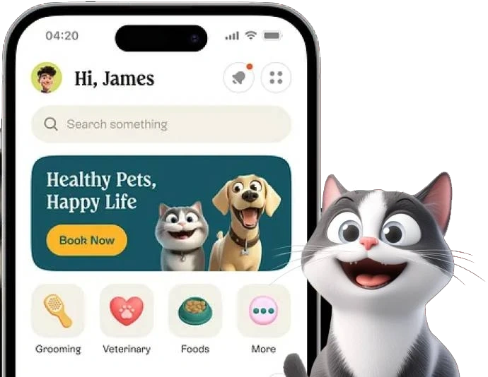 Pet Care App UI